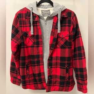 Fleece lined flannel
